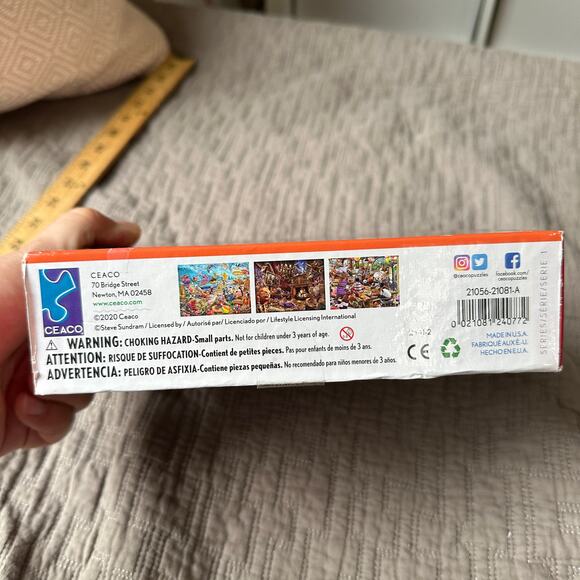 Story Mania Ceaco Puzzle Jigsaw 550 Piece 100% Complete Jungle Animals Fantasy - Picture 6 of 6